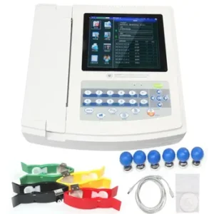 ECG machine under calibration