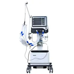 Ventilator machine under calibration