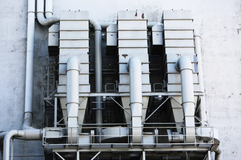 Airflow velocity testing with an anemometer in a controlled area