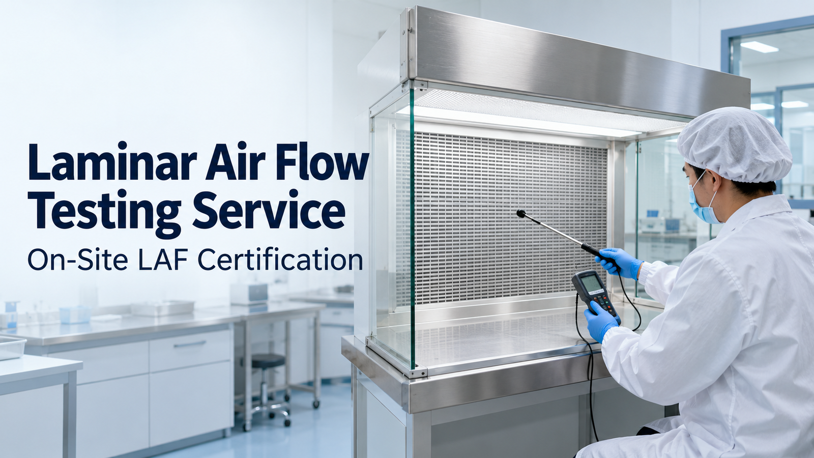 A laminar air flow testing service checks and certifies your LAF units on-site: velocity, HEPA integrity and particle counts, with clear, audit-ready reports.