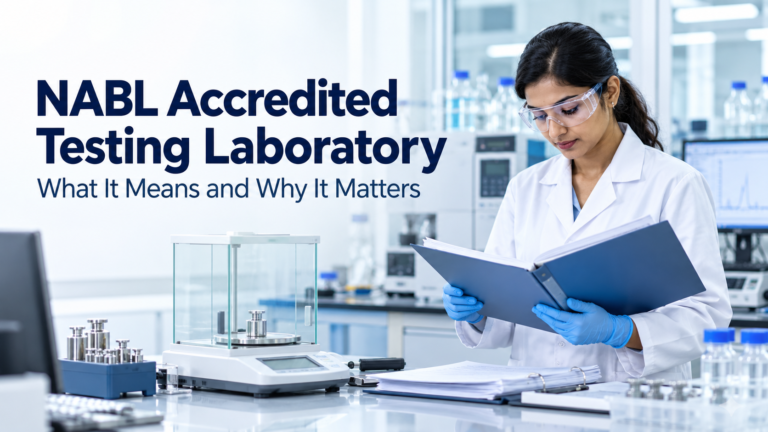 A NABL accredited testing laboratory has been independently assessed for competence under ISO/IEC 17025. Learn what NABL accreditation means and why it matters.