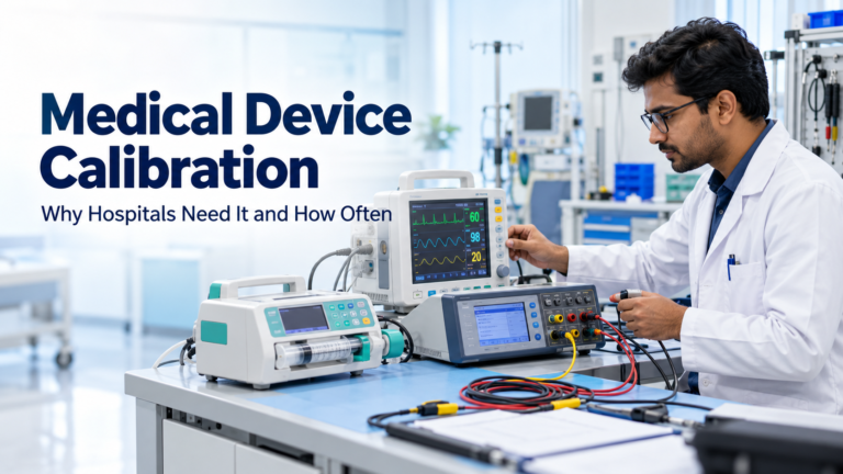 Medical device calibration explained for hospitals: why it matters for patient safety and audits, which devices need it, and how often to calibrate them.