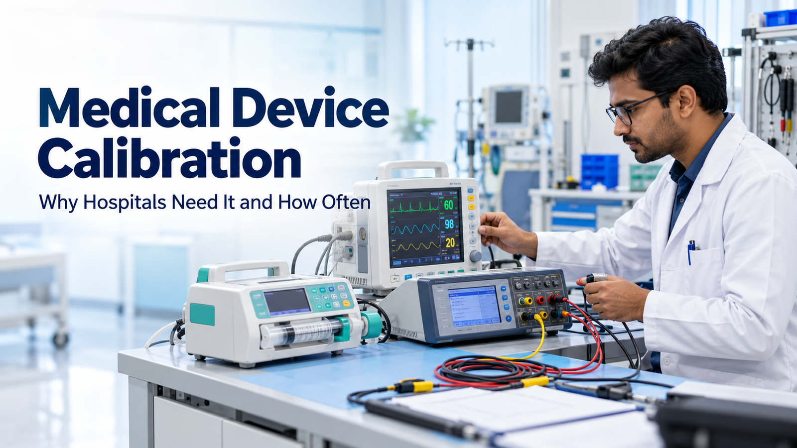 Medical device calibration explained for hospitals: why it matters for patient safety and audits, which devices need it, and how often to calibrate them.